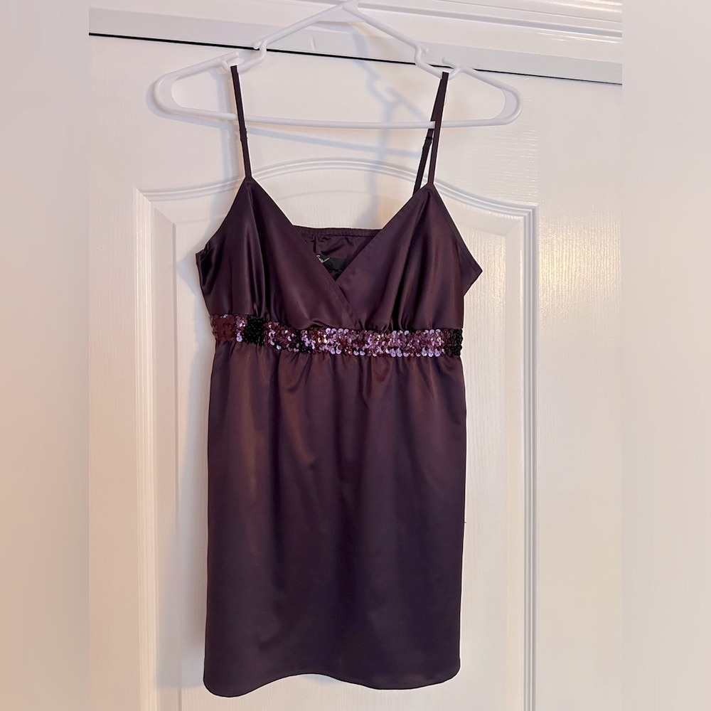 Express Plum Purple Tank Top